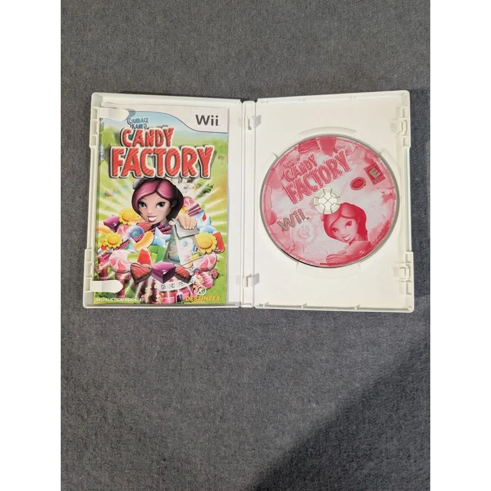 Candace Kane's Candy Factory Nintendo Wii - Complete CIB with Manual & Case